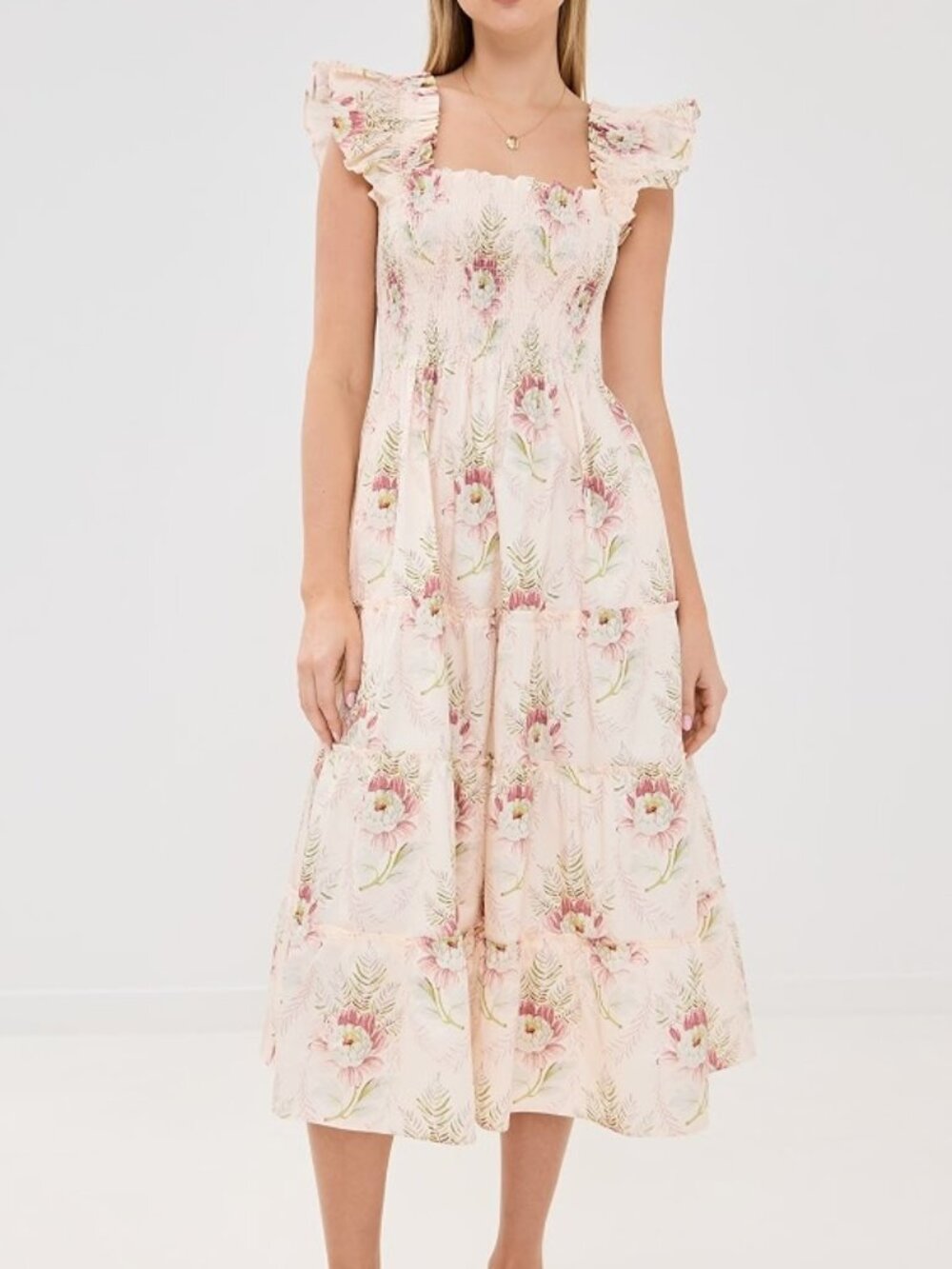 Hill House Home Ellie Nap Dress Paradise Floral NWT $175